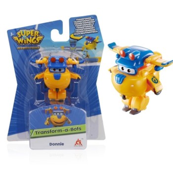 Gulliver.Super Wings мини-трансформер "Донни" (команда Строителей) блистер арт.EU730012