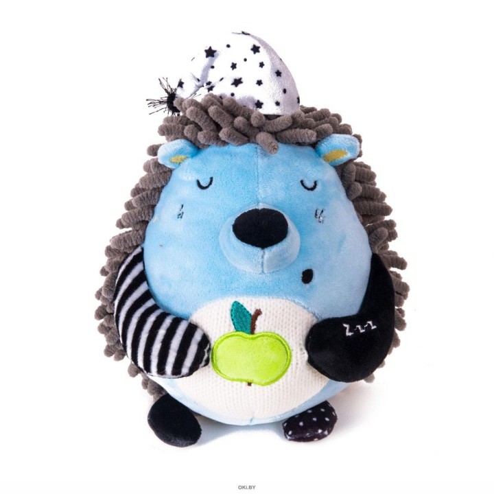 Gulliver.Мягкая игрушка Ёжик "Засоня" 15 см арт.51-T76080A1