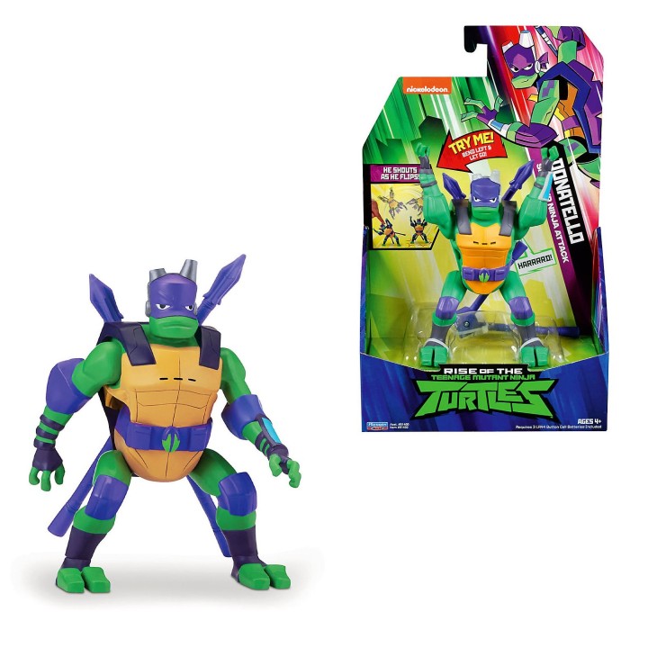 Gulliver.Черепашки-ниндзя "Донателло" ниндзя-атака 15 см. арт.81402