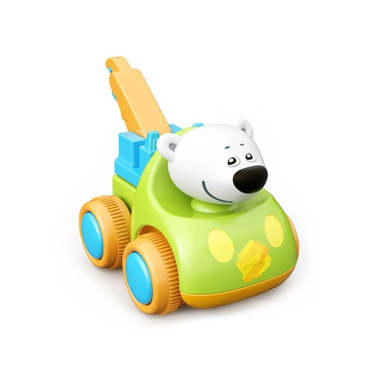 Gulliver.МиМиМишки машинка "Тучка тягач" 9 см арт.BBC046B