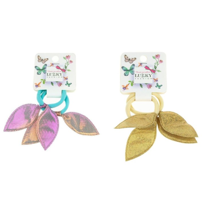 Lukky. арт.Т18555 Fashion Набор резинок для волос блестящий бантик 2шт