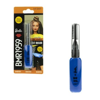 Lukky. арт.Т20068 Тушь для волос "Barbie" цвет неоновый синий, на блистере, объём 15 мл.