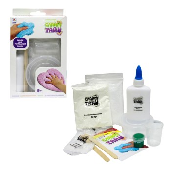 Слайм тайм. Набор "Сделай слайм" арт.Т12030-12030С Супертактильный матовый