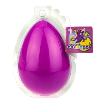 Домашний инкубатор. "Яйцо с раст. единорогом, 8*13cm, арт.Т15948