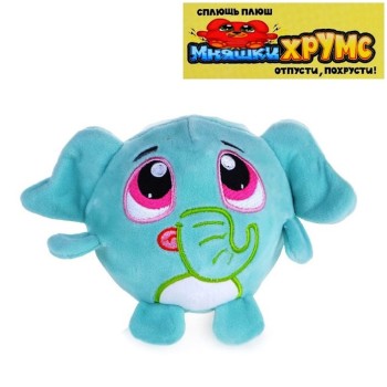 Мняшки Хрумс. Мягкая игрушка "Слоун Хрумс" 12 см арт.Т14276