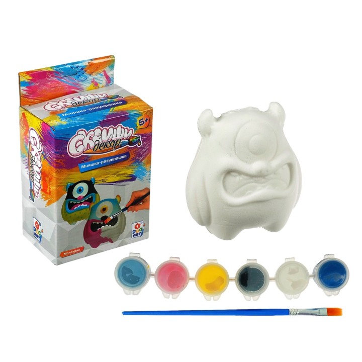 Сквиши декор. Набор для детского творчества "Монстрик" 12х8х16 см в кор. арт.Т15690