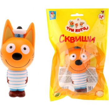 Сквиши. Три кота "Коржик" в пакете 50 гр арт.Т18095