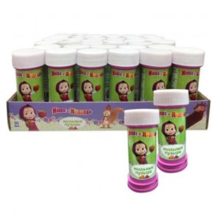 Мыльные пузыри арт.Т59168 "Маша и Медведь" 50 мл (поштучно)