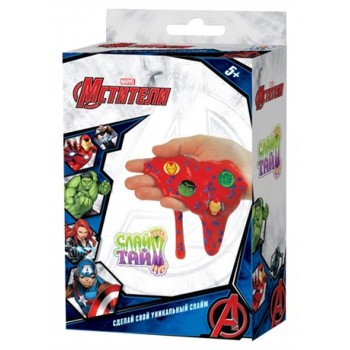 Слайм тайм. Набор "Мстители" арт.Т14301 15,5х10,5х4,7 см