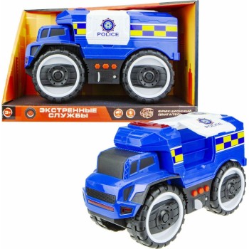 Экстренные службы. Грузовик "Полиция" (20 см, свет, звук, коробка) арт.Т16948