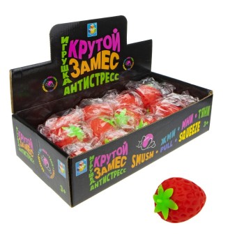 Крутой замес. Жмяка "Ягода" 5,5 см, арт.Т15929 /12