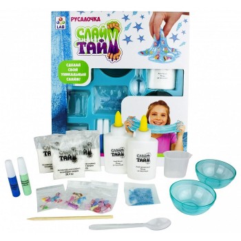 Слайм тайм. Набор "Русалочка" арт.Т16622, в больш. кор. с окном 30,5х26,5х4,5 см