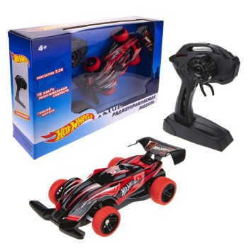 Hot Wheels. Машина на р/у 1:24 ПВХ корпус, 18 см арт.Т17674