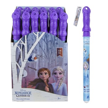 Мыльные пузыри арт.Т15038 "Холодное сердце" колба в термоплёнке, 120 мл. (поштучно) /24