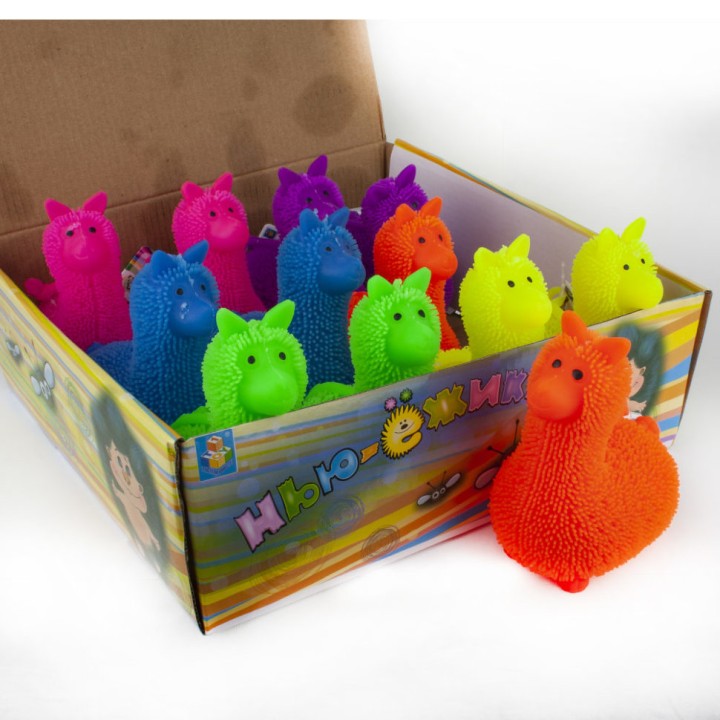 Нью-Ёжик. "Лама" со светом 7х8 cм, арт.Т16300 /12