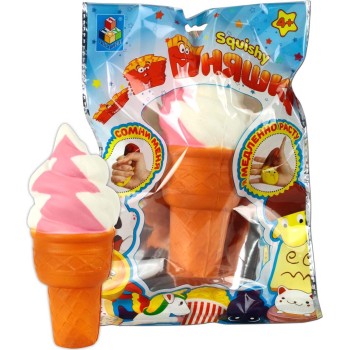 Сквиши. Мммняшка squishy арт.Т12317 "Мороженое"