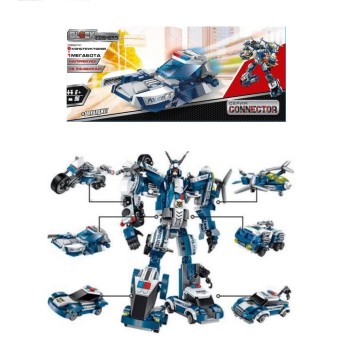 Blockformers. Конструктор "Мегаробокоп" (поштучно) арт.Т18961