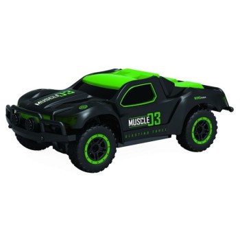 Драйв.Т10940 Раллийная машина на р/у 1:43 скорость до 14км/ч, курковый (зеленая)