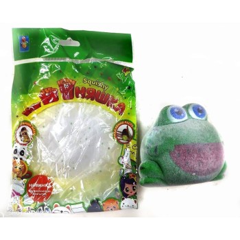 Сквиши. Мммняшка squishy арт.Т16213 "Лягушка" 64 гр, 10х12 см