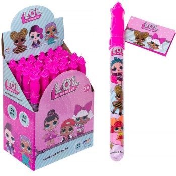 Мыльные пузыри арт.Т15071 "LOL" колба в термоплёнке, 60 мл. /24