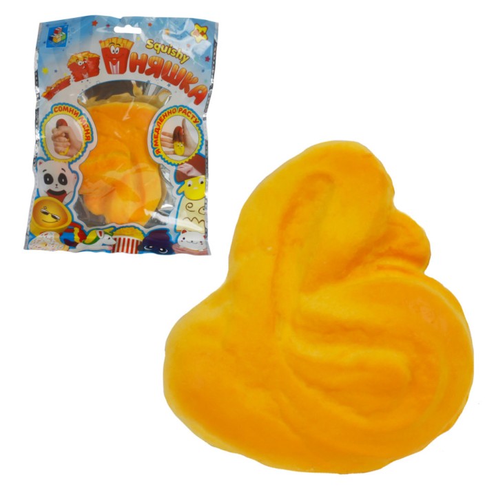 Сквиши. Мммняшка squishy арт.Т12429 "Булочка" 36 гр, 11.5х11 см