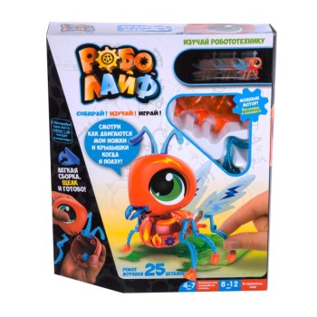 RoboLife. Красный Муравей (модель для сборки) арт.Т16242 (20х25х4)