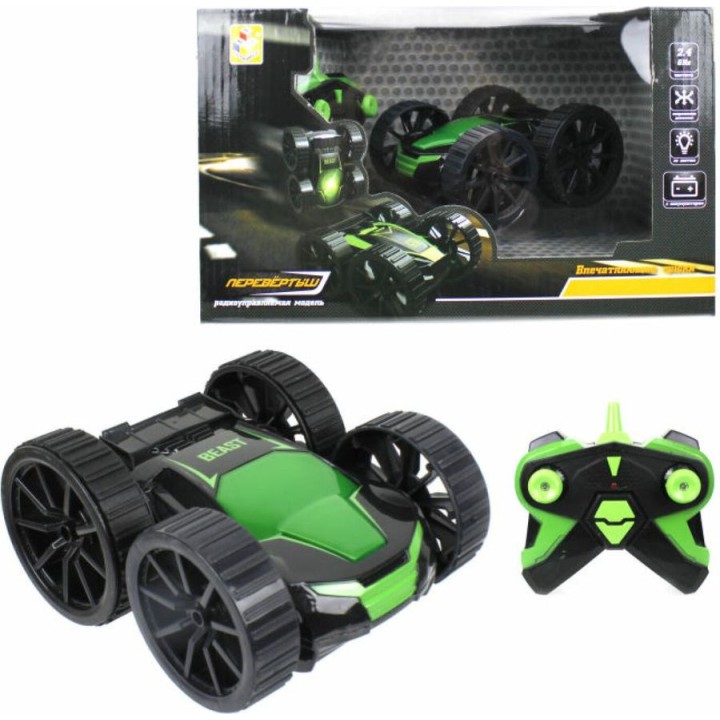 Драйв.Т13790 Трюковая машина-перевертыш на р/у, размер: 12 см, 4 канала