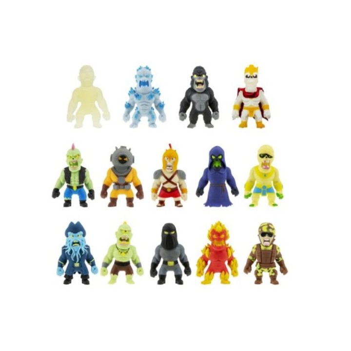 Monster Flex. Серия 4 "Монстры" тянущиеся 15 см, 14 видов в ассорт. арт.Т21916