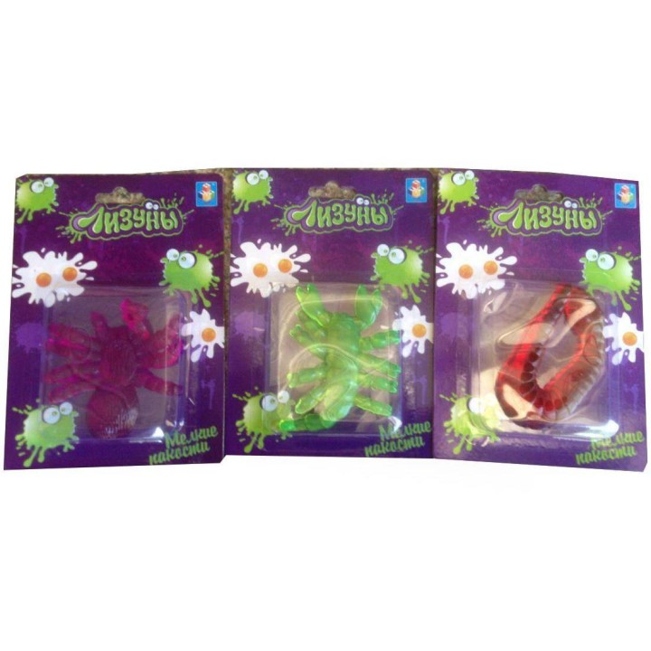 Лизуны.10572 "Насекомые" в асс., блистер
