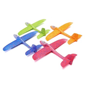 Глайдер из пенопласта, сборный, без механ, с LED нитью 47*48см арт.Т17510