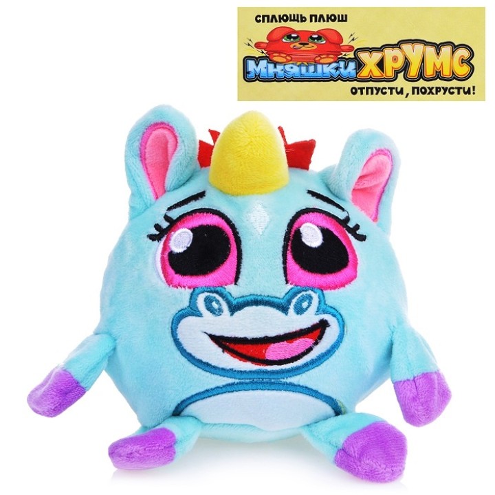 Мняшки Хрумс. Мягкая игрушка "Конни Хрумс" 12 см арт.Т14278