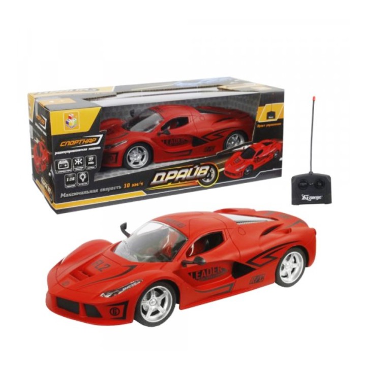 Драйв.Т13854 Машина на р/у 1:16, 27 см, 4 канала, со световыми эффектами