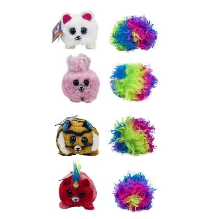 Игрушка-вывернушка 2 в 1 арт.Т16306 "Радуга мини" 10 см, 4 вида