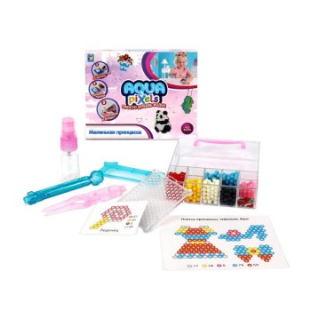 Aqua pixels. Набор для творчества "Маленькая принцесса" 400 дет. 13*10.5*3см арт.Т15232