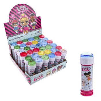 Мыльные пузыри арт.Т22261 "LOL" 60 мл, (поштучно) /36