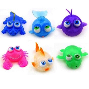 Жмяка "Животные макси" с двигающимися глазками, 6 видов арт.Т18037