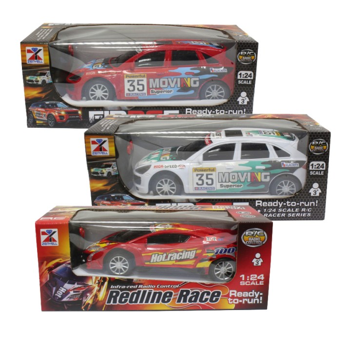 Машина р/у 1:24 2 функции в ассорт. арт.Т10014