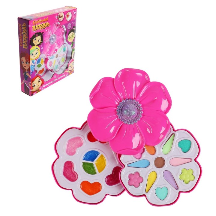 Милая леди. Косметика для девочек "Сказочный патруль" тени д/век, блеск д/губ в кор. арт.10588F3-SP