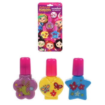 Милая леди. Косметика для девочек "Сказочный патруль" лаки для ногтей на блистере арт.B1710893-RSP