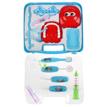Играем вместе. Набор доктора "Доктор Пилюлькин" стоматолог в чемодане арт.B1702483-R