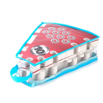 Играем вместе. Коврик-пазл "Дисней Тачки" круглый, 21 сегмент, диаметр 90см, в сумке арт.FS-CARS