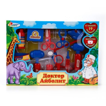 Играем вместе. Набор "Доктор Айболит" 19 предм. арт.A373-H34024-R2