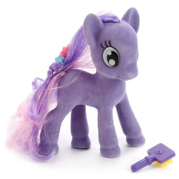 Играем вместе. Волшебная лошадка флокиров. покрытие, с аксессуар.. в ассорт. в пак. 15 см арт.3346R