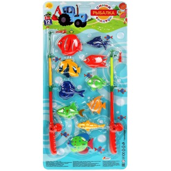 Играем вместе. Игра рыбалка "Синий трактор" на блистере арт.D938-H24041-R4