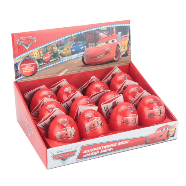 Играем вместе. Говорящее яйцо "Найди меня" DISNEY Маккуин,озвуч. арт.WCE3