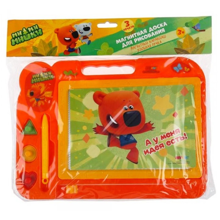 Играем вместе. Доска д/рисования магнитная. "Ми-Ми-Мишки."арт.B1703187-MIM 27*20см в пак.