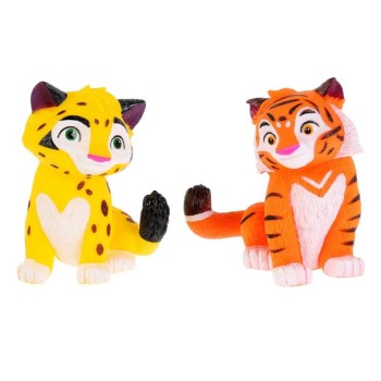 Капитошка. Игрушка для ванны "Лео и Тиг" (Лео + Тиг) в сетке арт.ST-FT1810-11