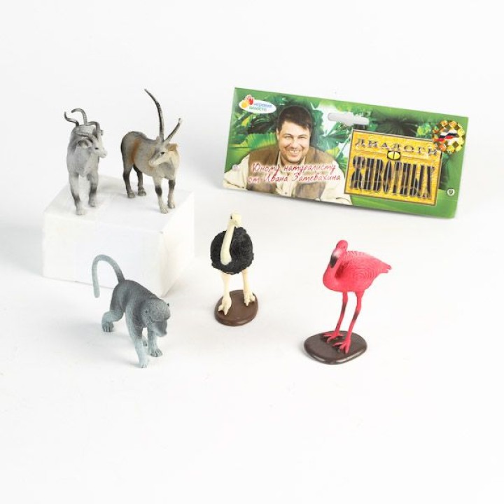 Играем вместе. Набор из 5-и Фигурок животных в пак. арт.Р0604/05