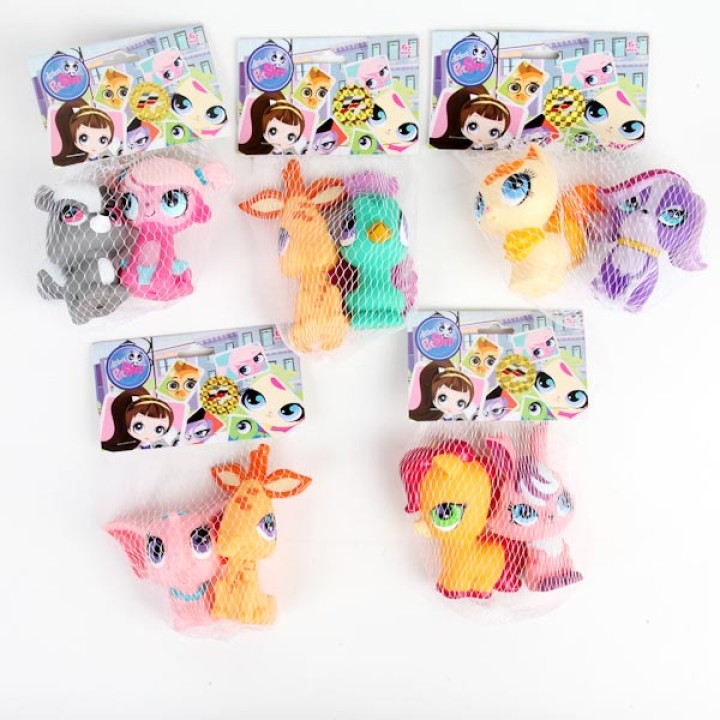 Играем вместе. Игрушка для купания "PET SHOP" в сетке арт.44R