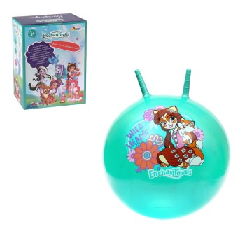 Играем вместе. Мяч с рожками "Enchantimals" 55см в ассорт. в кор. арт.SJ-22(EHMS)